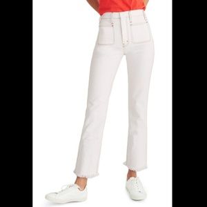 Madewell Jeans - Madewell Bootcut white jeans Madewell Jeans - Madewell Bootcut white jeans